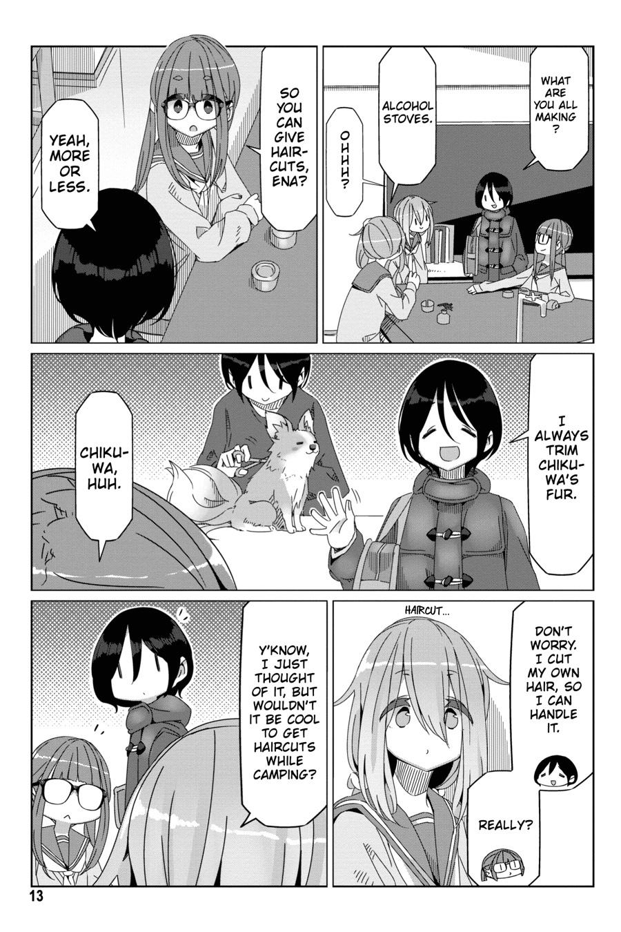 Yurucamp Chapter 53 page 14 - Chapter 53