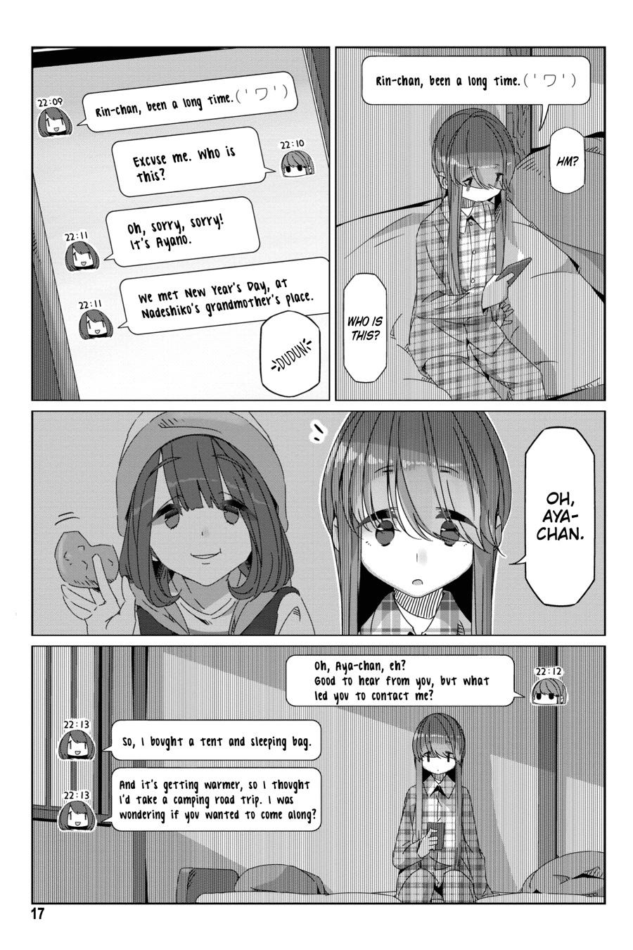 Yurucamp Chapter 53 page 18 - Chapter 53