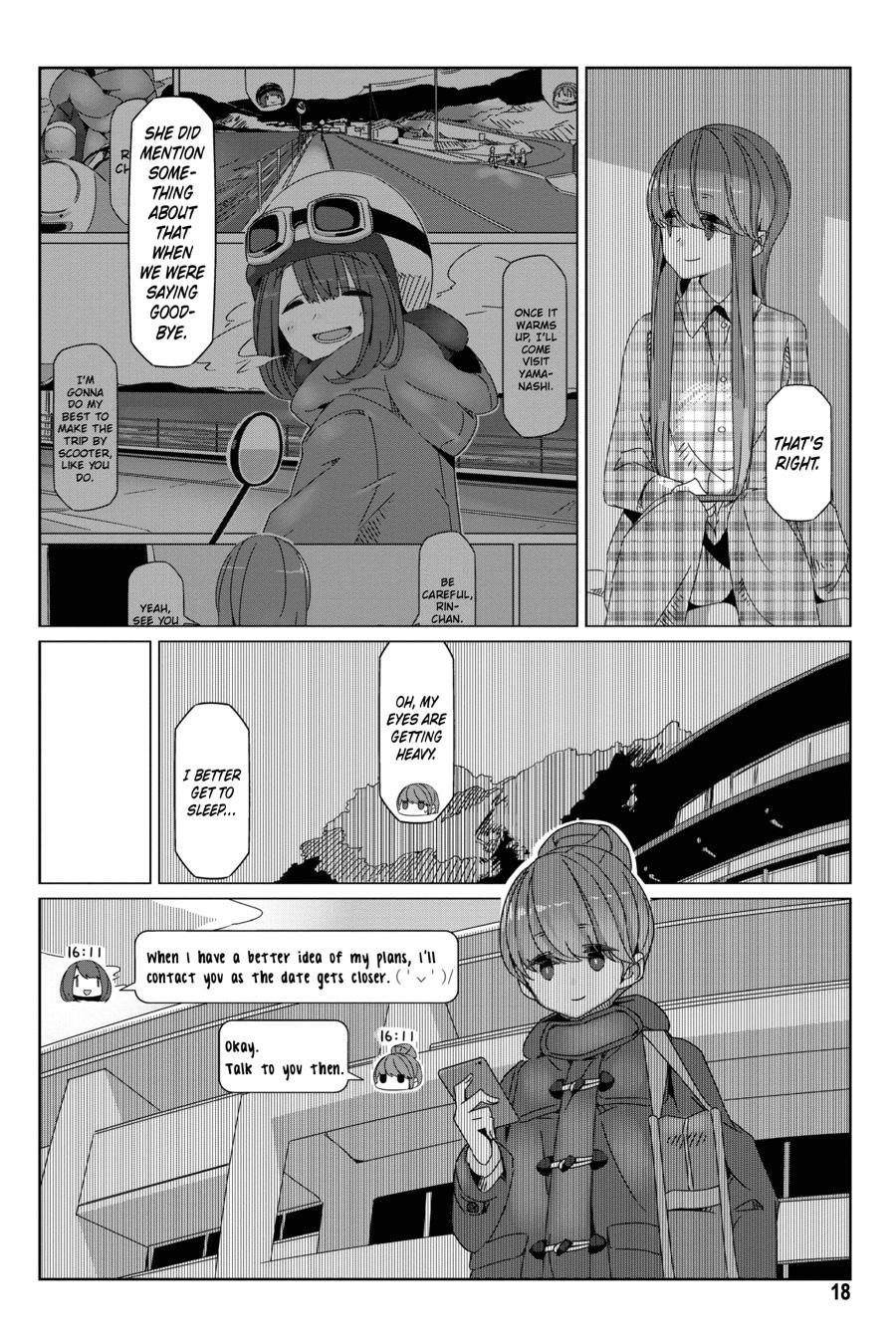 Yurucamp Chapter 53 page 19 - Chapter 53
