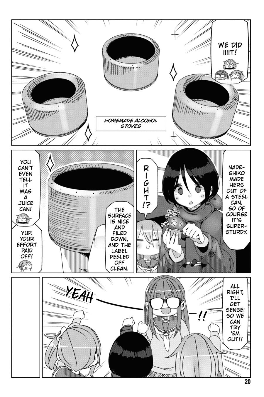 Yurucamp Chapter 53 page 21 - Chapter 53