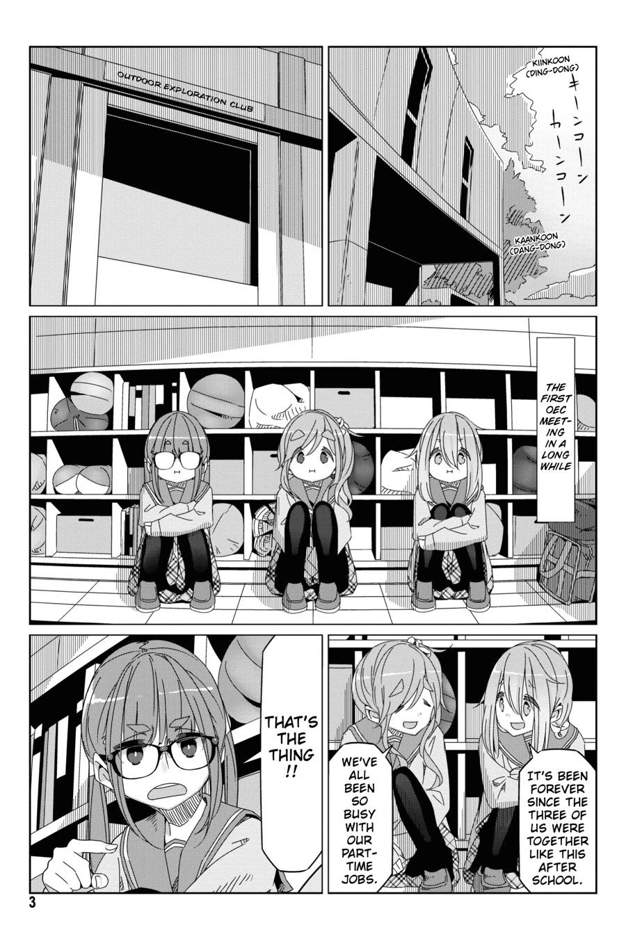 Yurucamp Chapter 53 page 4 - Chapter 53
