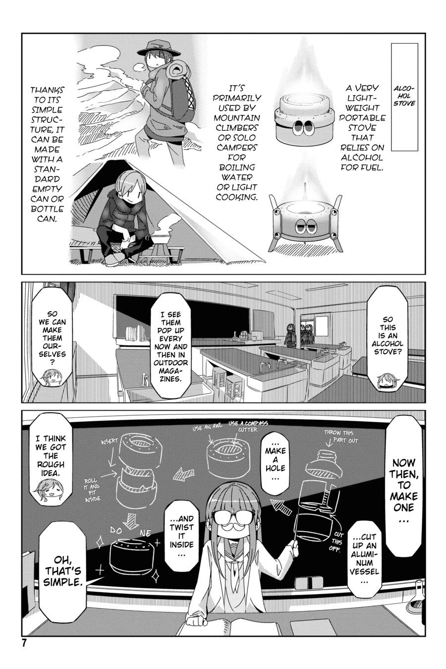 Yurucamp Chapter 53 page 8 - Chapter 53