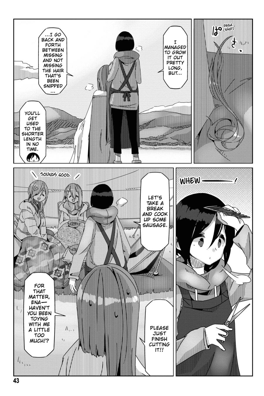 Yurucamp Chapter 54 page 15 - Chapter 54