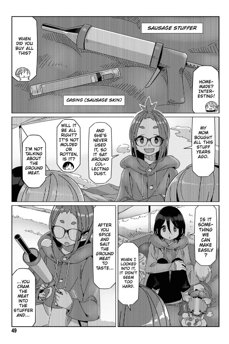 Yurucamp Chapter 54 page 21 - Chapter 54