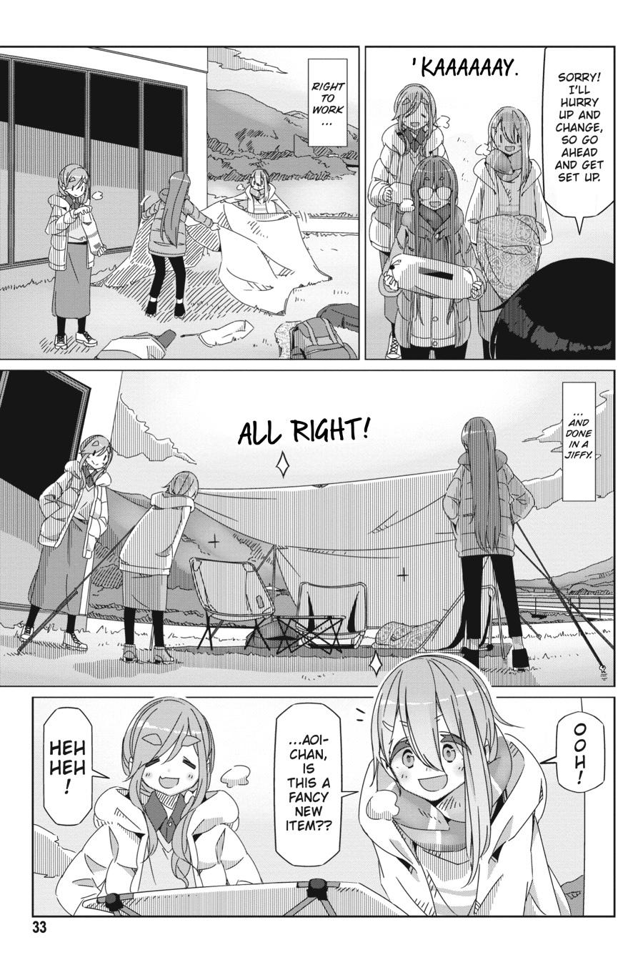 Yurucamp Chapter 54 page 5 - Chapter 54