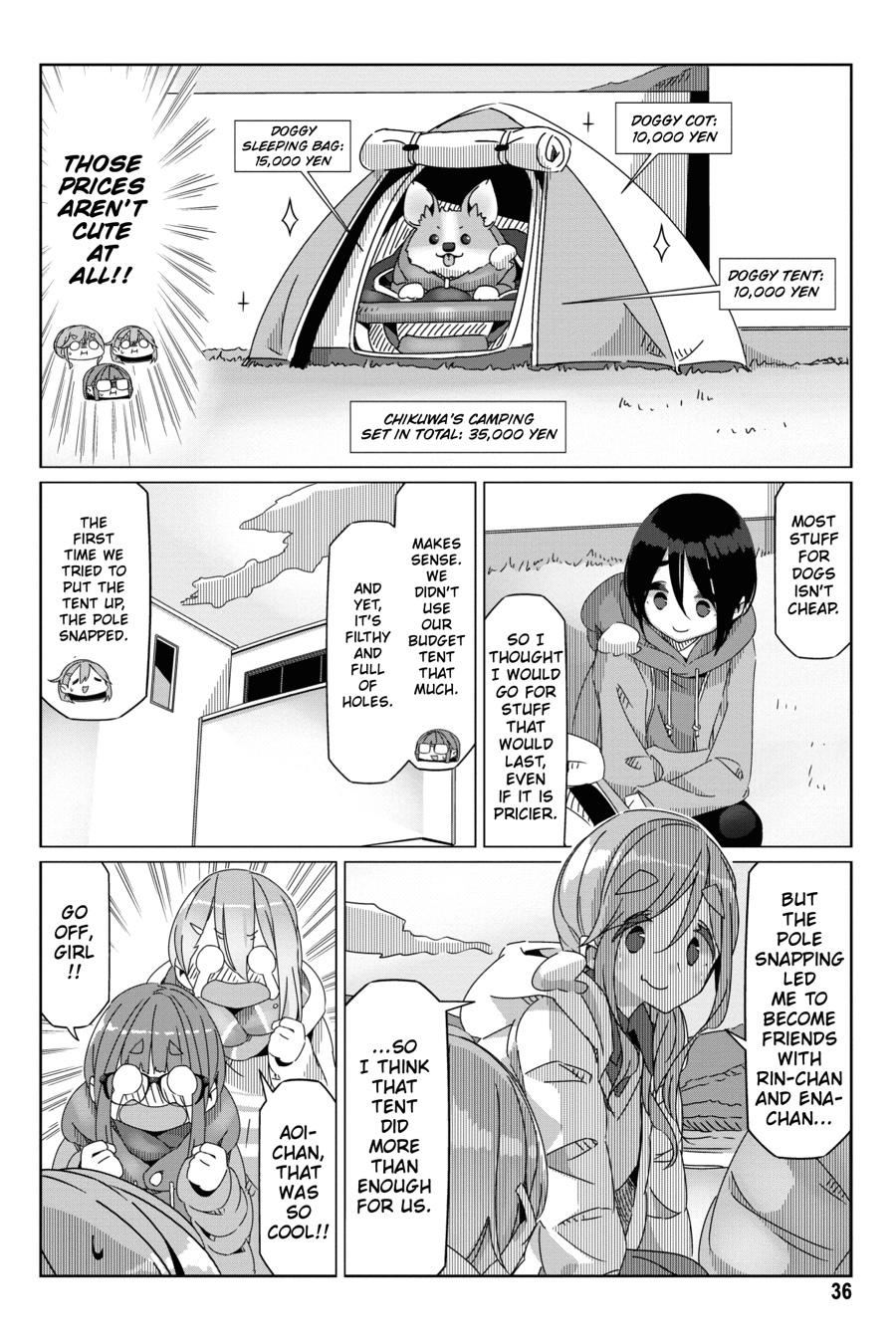 Yurucamp Chapter 54 page 8 - Chapter 54