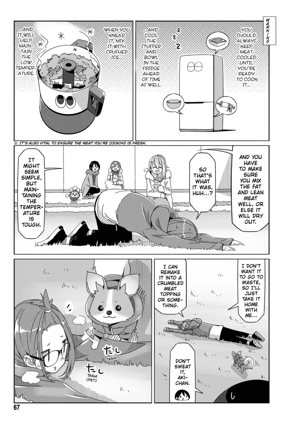 Yurucamp Chapter 55 page 13 - Chapter 55