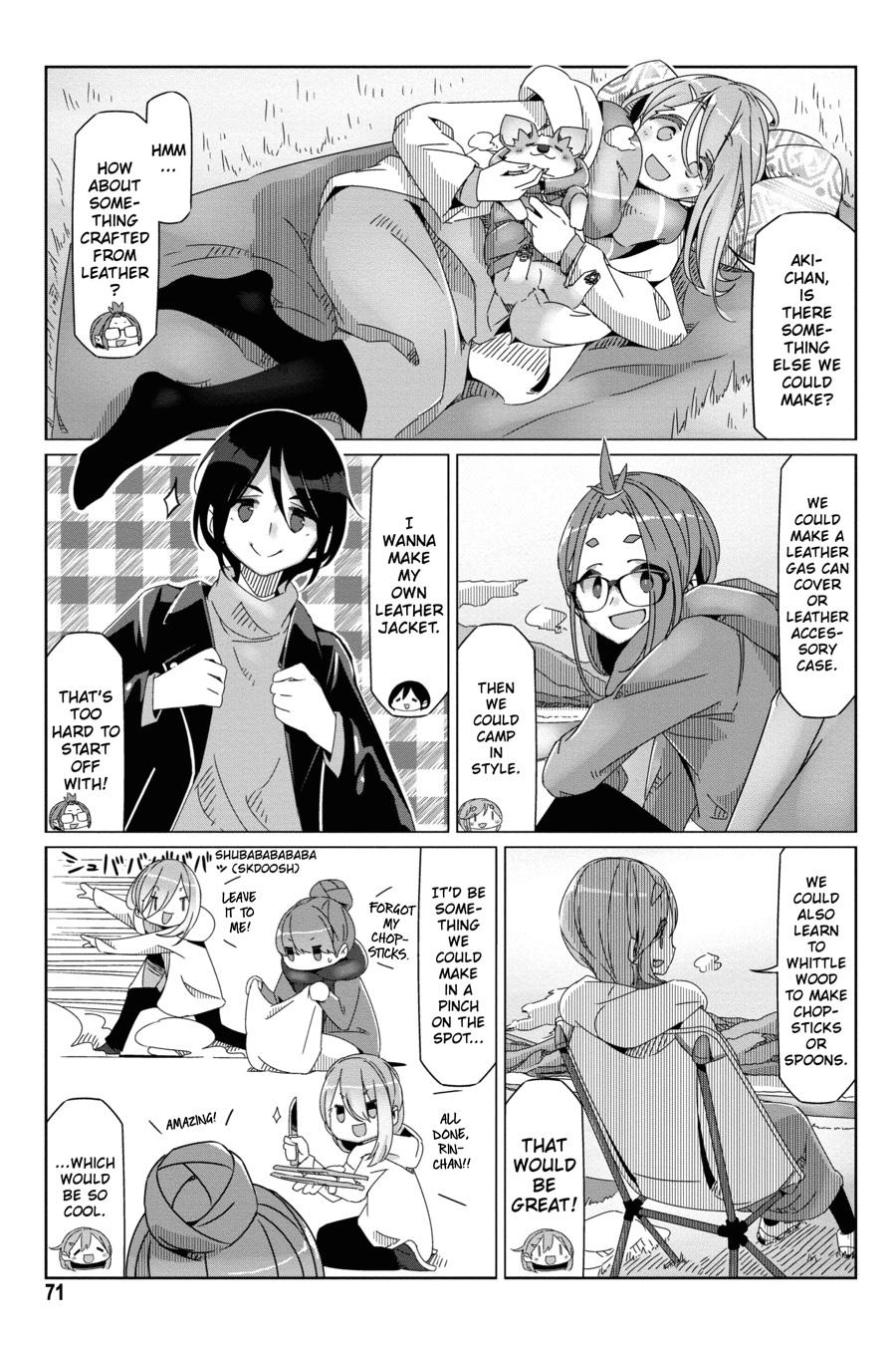 Yurucamp Chapter 55 page 17 - Chapter 55