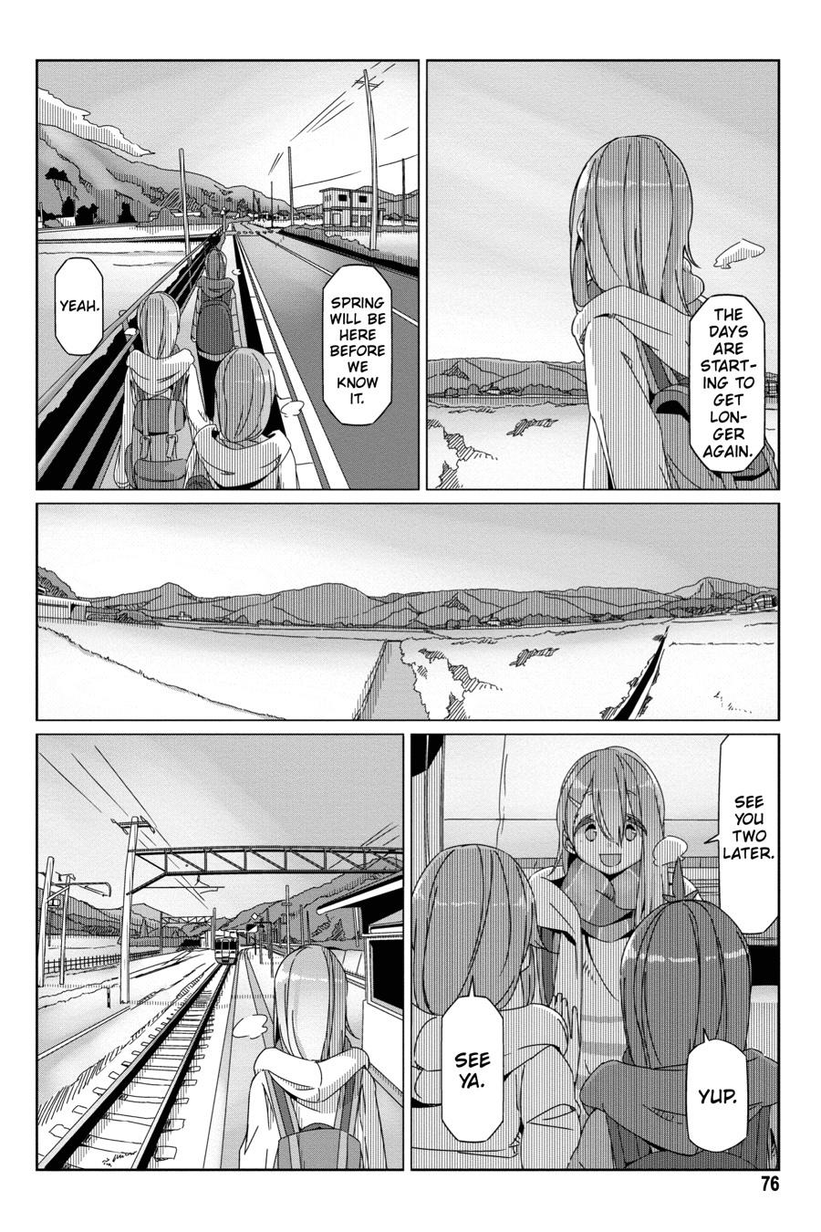 Yurucamp Chapter 55 page 22 - Chapter 55