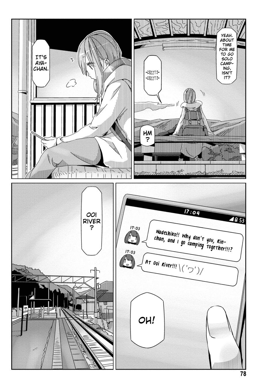 Yurucamp Chapter 55 page 24 - Chapter 55