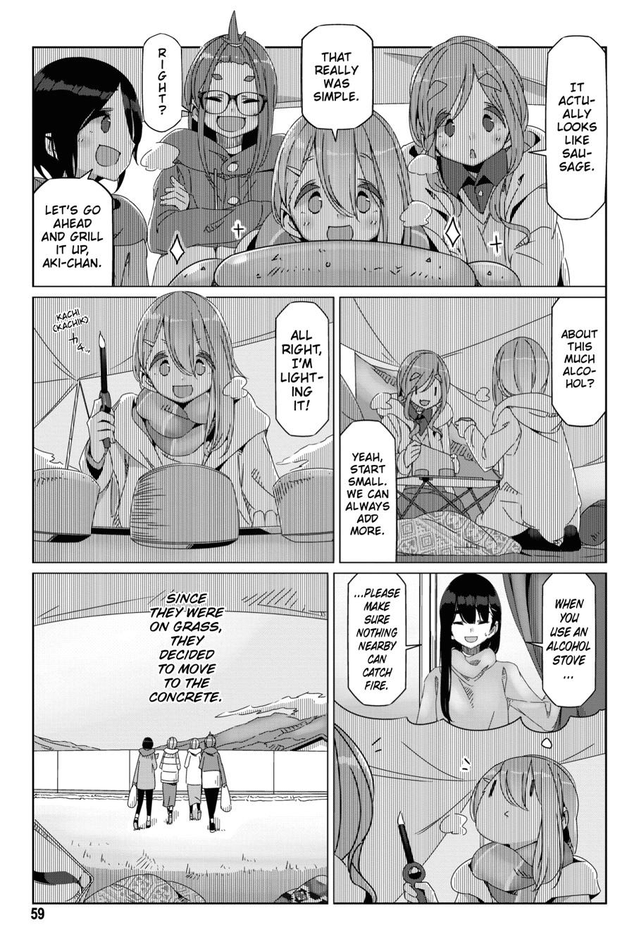 Yurucamp Chapter 55 page 5 - Chapter 55