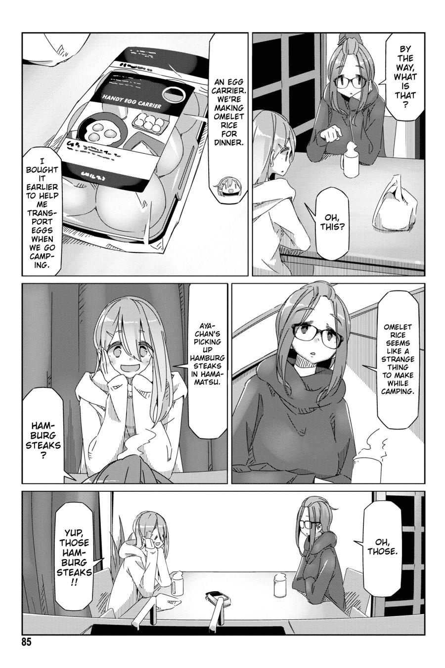 Yurucamp Chapter 56 page 5 - Chapter 56
