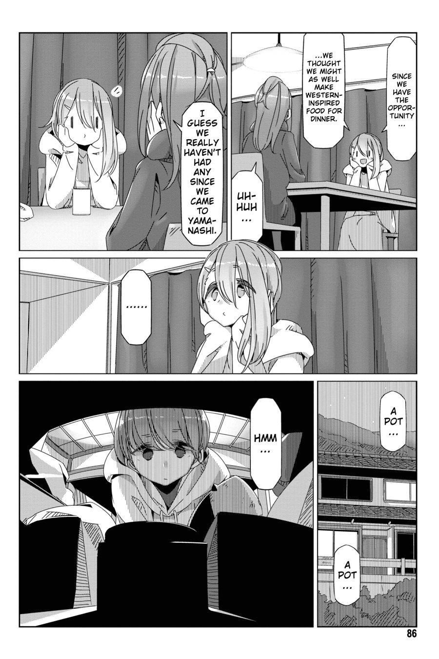 Yurucamp Chapter 56 page 6 - Chapter 56