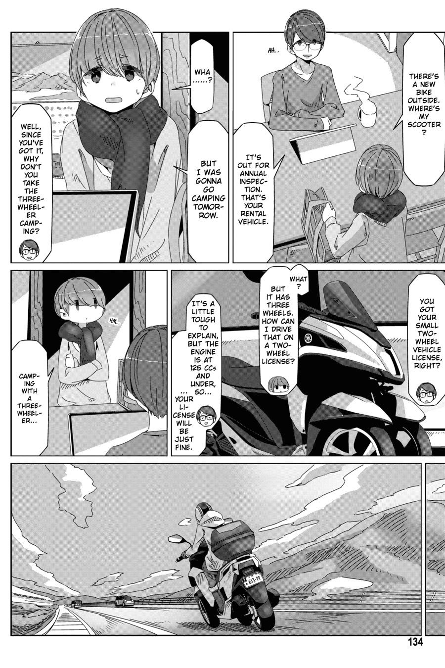 Yurucamp Chapter 57.5 page 2 - Chapter 57.5