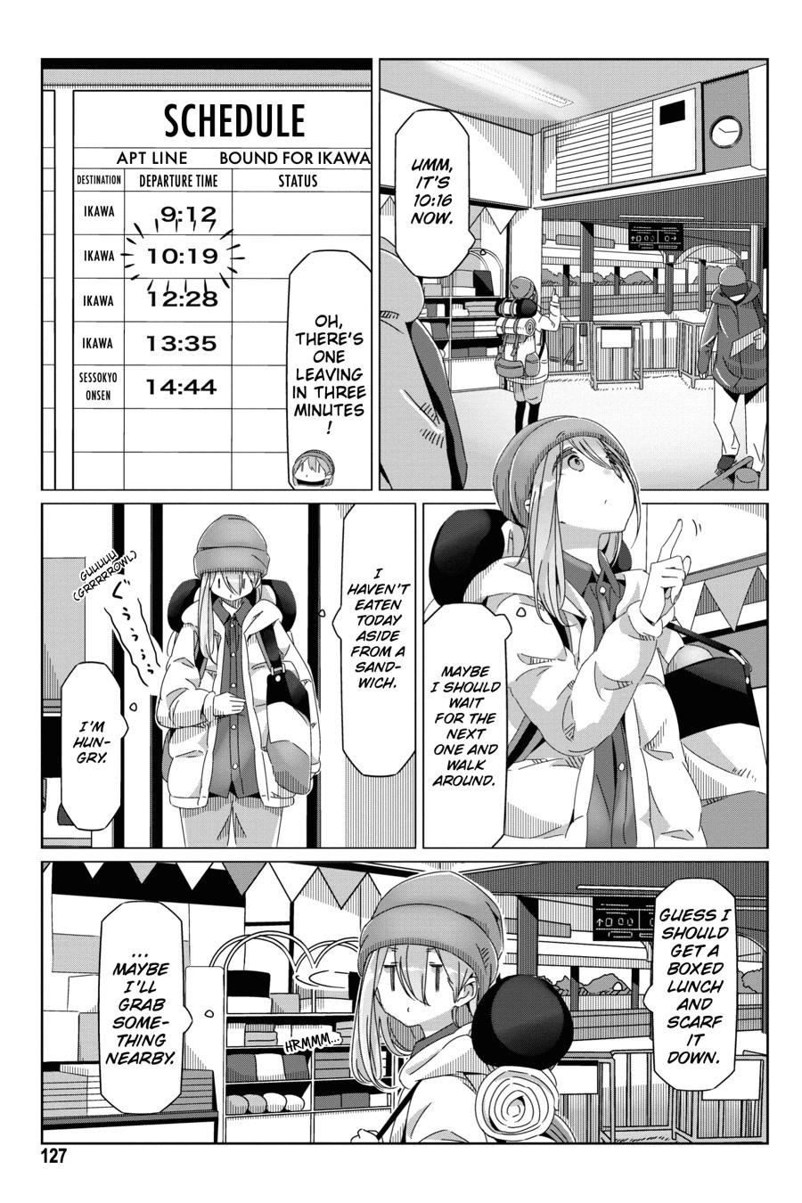 Yurucamp Chapter 57 page 21 - Chapter 57