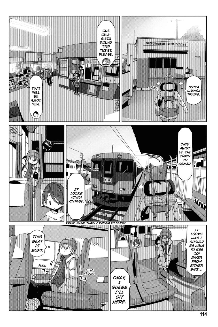 Yurucamp Chapter 57 page 8 - Chapter 57
