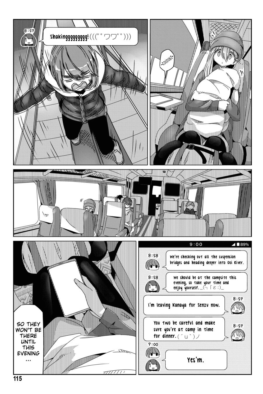 Yurucamp Chapter 57 page 9 - Chapter 57
