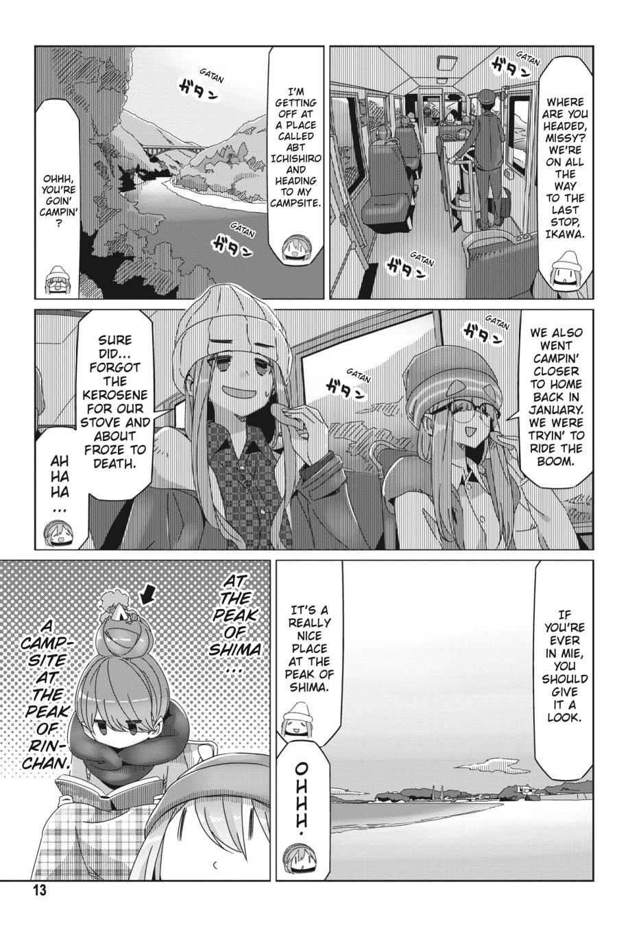 Yurucamp Chapter 58 page 14 - Chapter 58