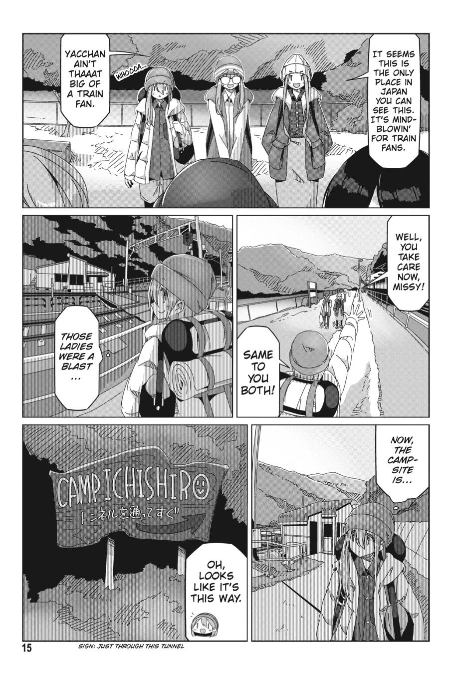Yurucamp Chapter 58 page 16 - Chapter 58