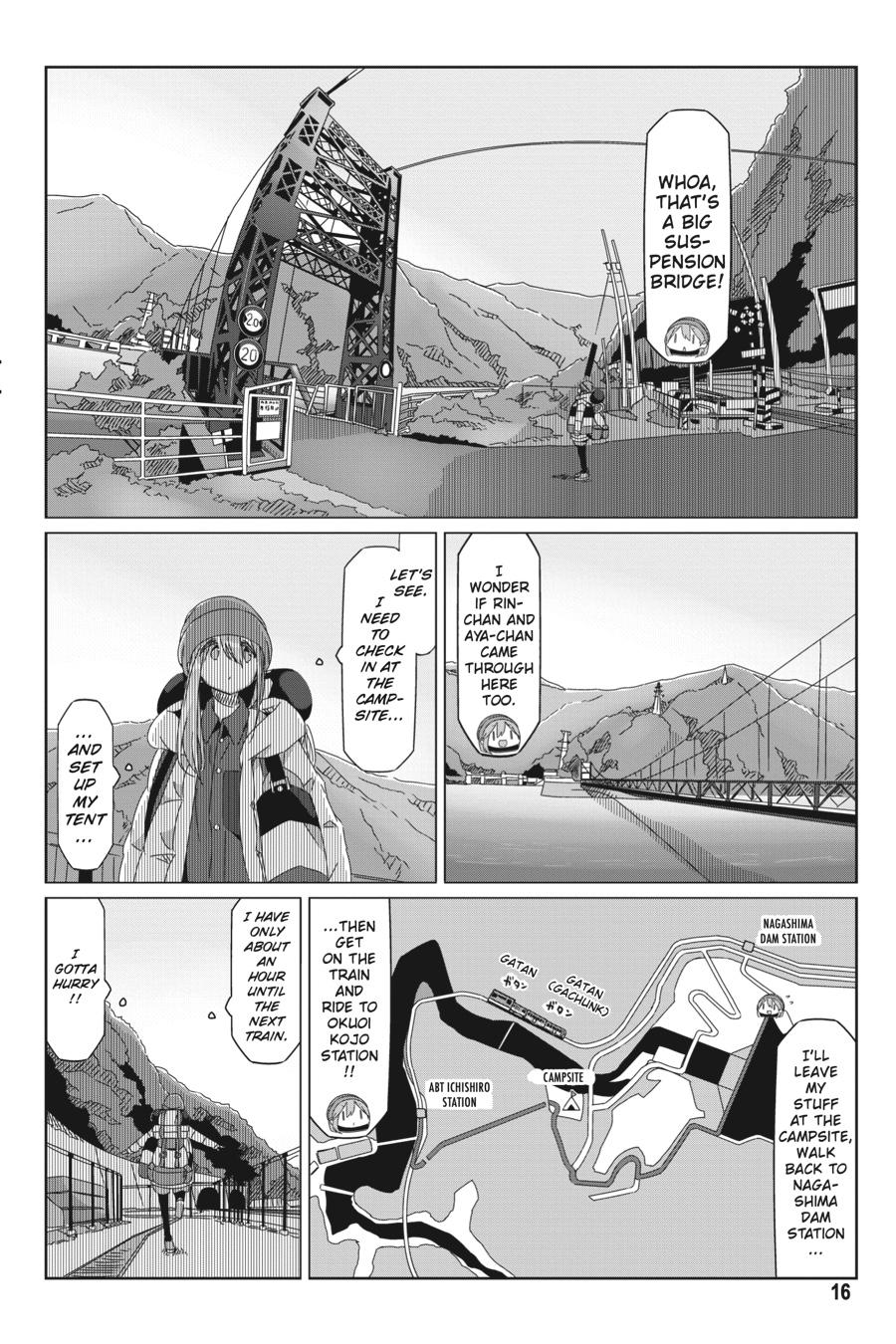 Yurucamp Chapter 58 page 17 - Chapter 58