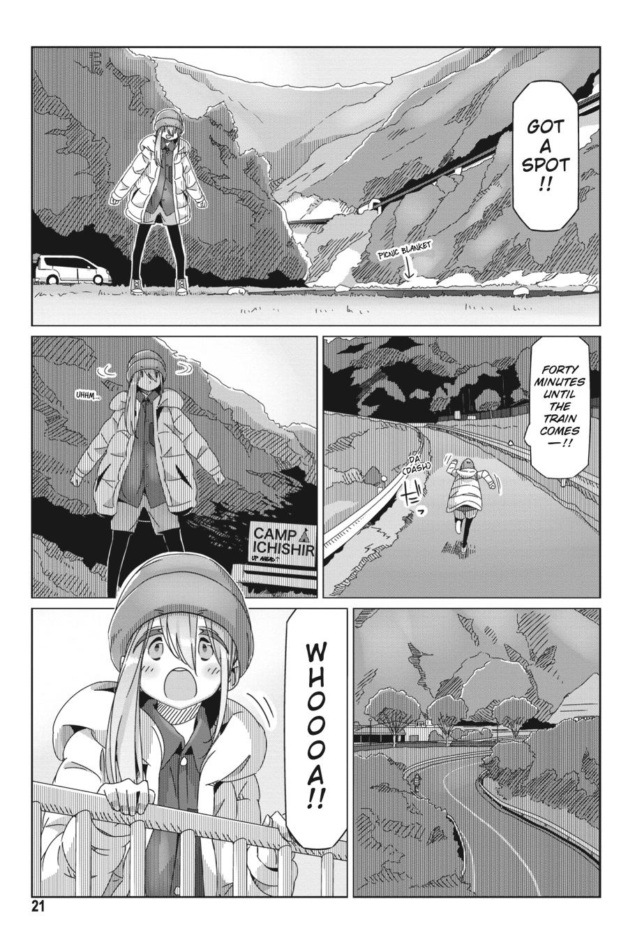 Yurucamp Chapter 58 page 22 - Chapter 58