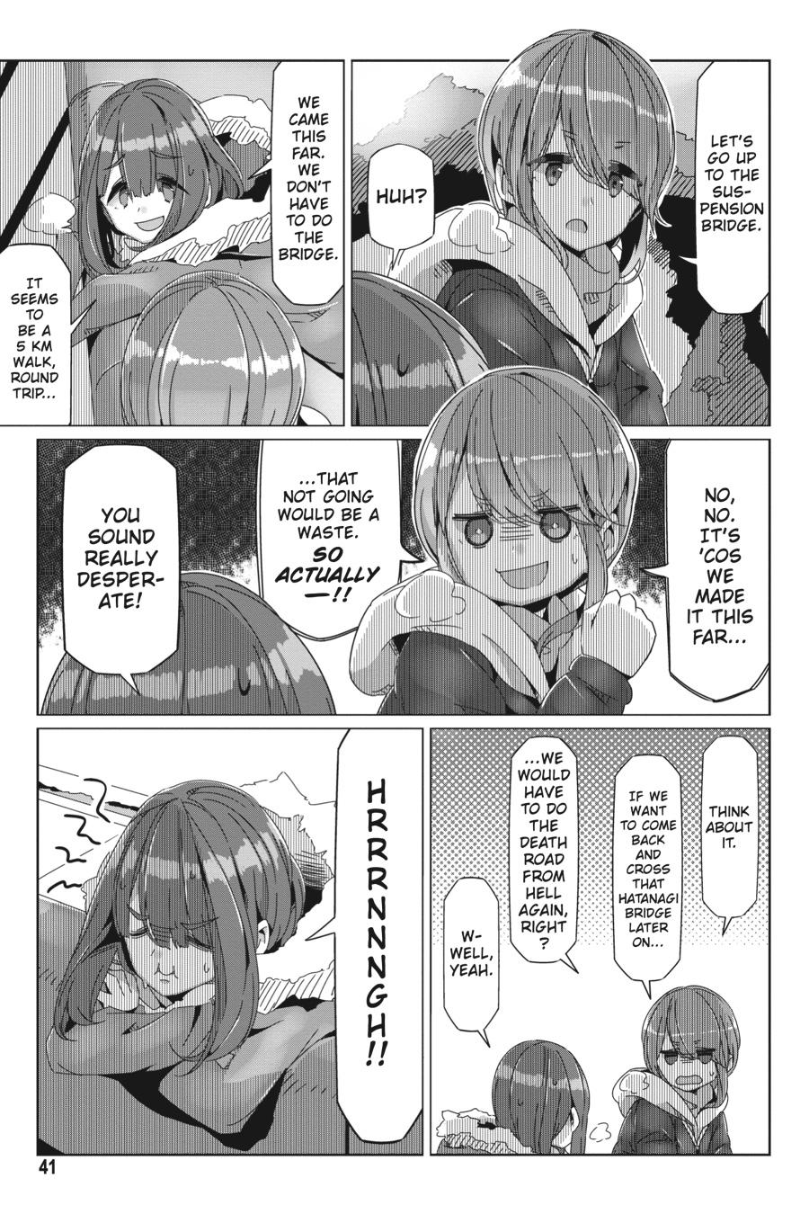 Yurucamp Chapter 59 page 13 - Chapter 59
