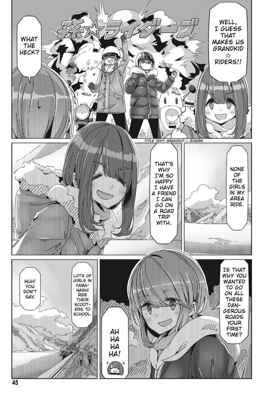 Yurucamp Chapter 59 page 17 - Chapter 59