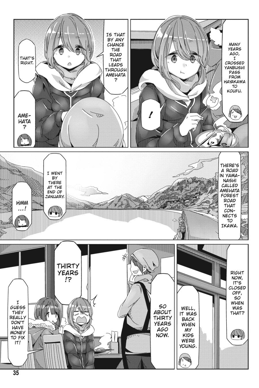 Yurucamp Chapter 59 page 7 - Chapter 59