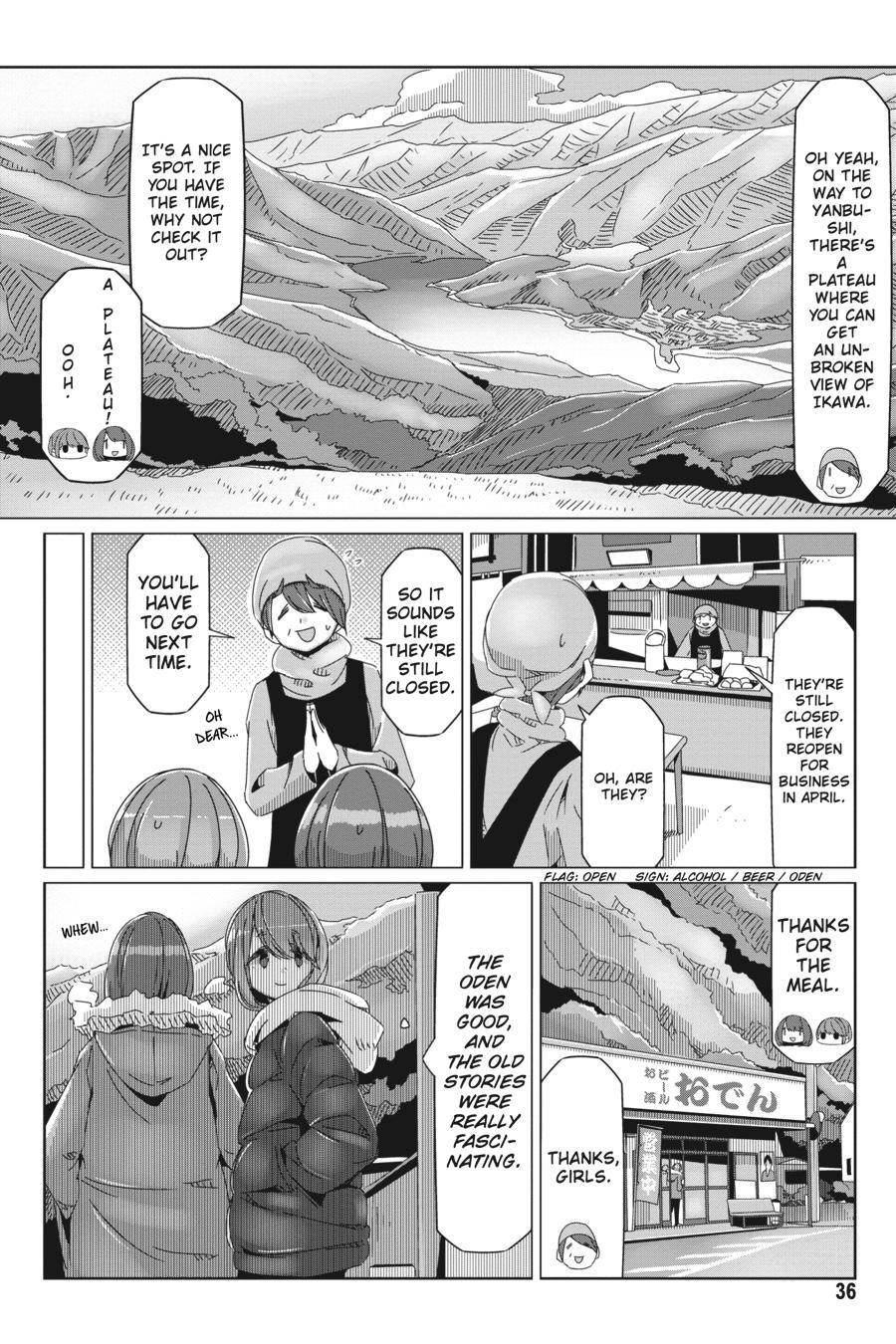 Yurucamp Chapter 59 page 8 - Chapter 59