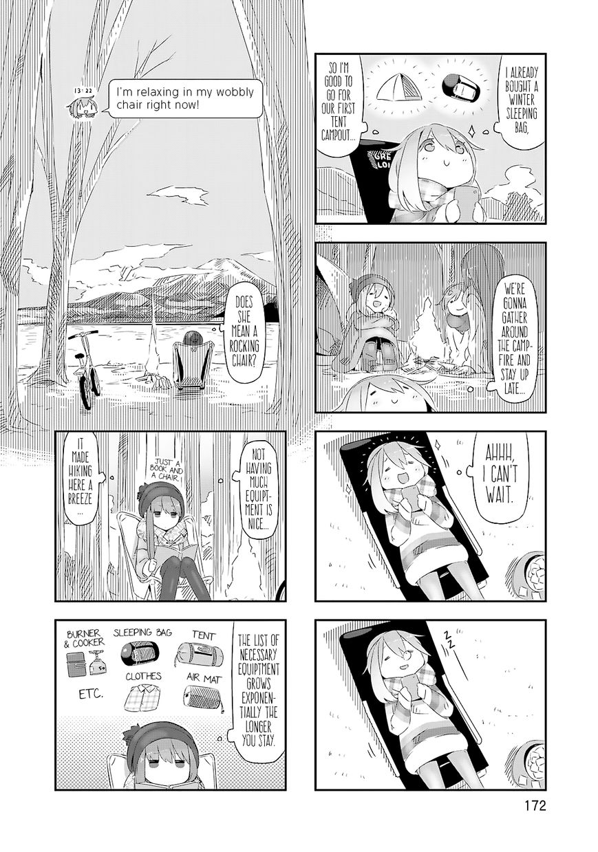 Yurucamp Chapter 6.5 page 6 - Chapter 6.5 : Sunday and a Rocking Chair