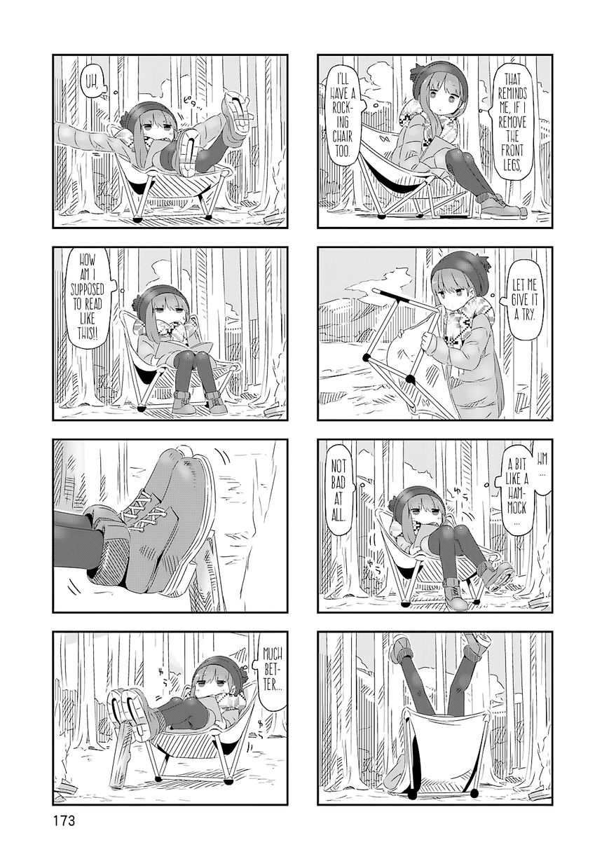 Yurucamp Chapter 6.5 page 7 - Chapter 6.5 : Sunday and a Rocking Chair