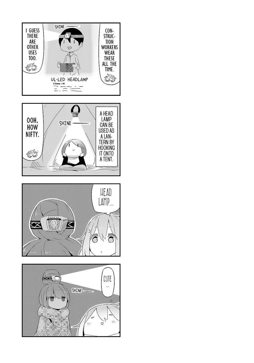 Yurucamp Chapter 6.5 page 9 - Chapter 6.5 : Sunday and a Rocking Chair