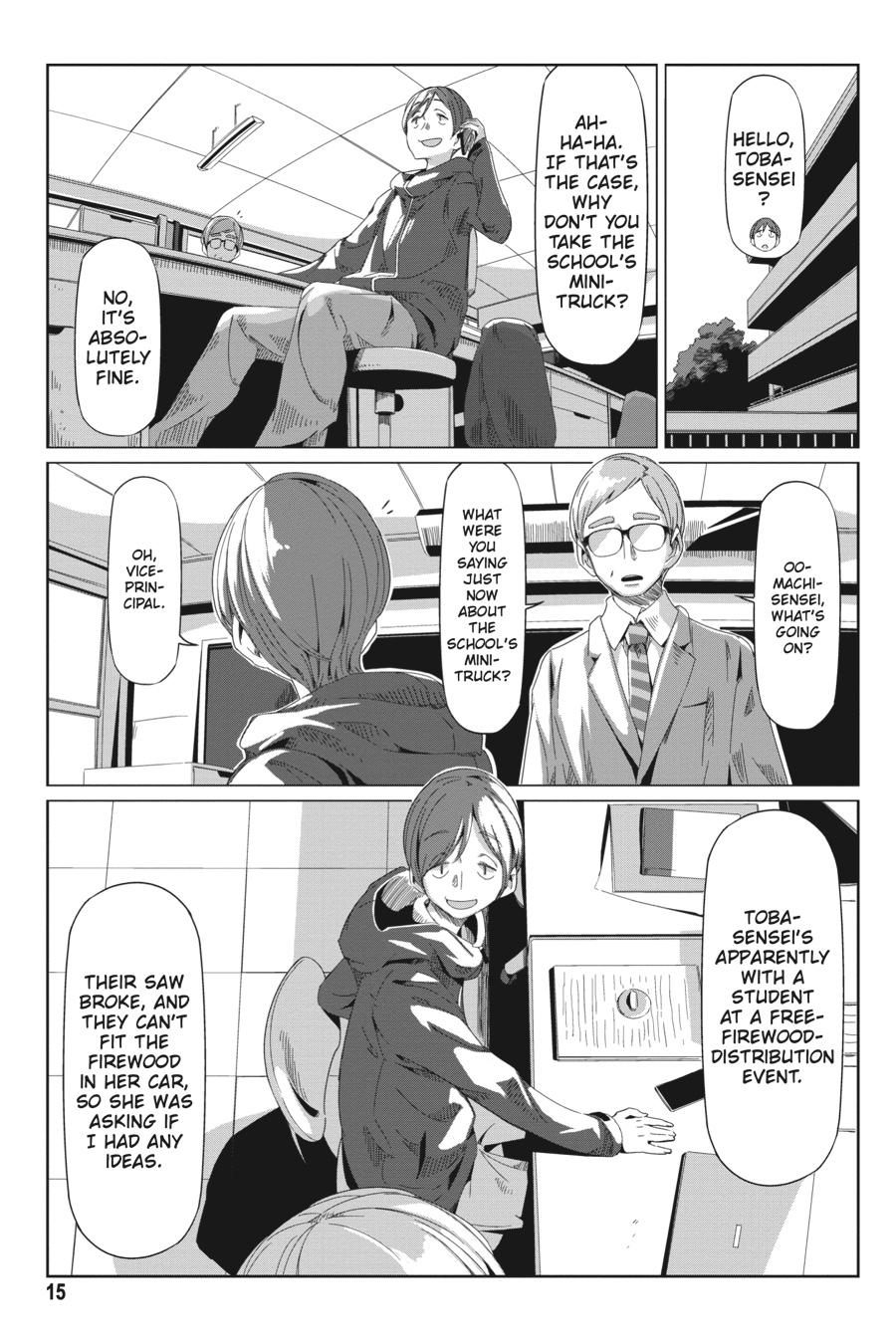 Yurucamp Chapter 64 page 16 - Chapter 64