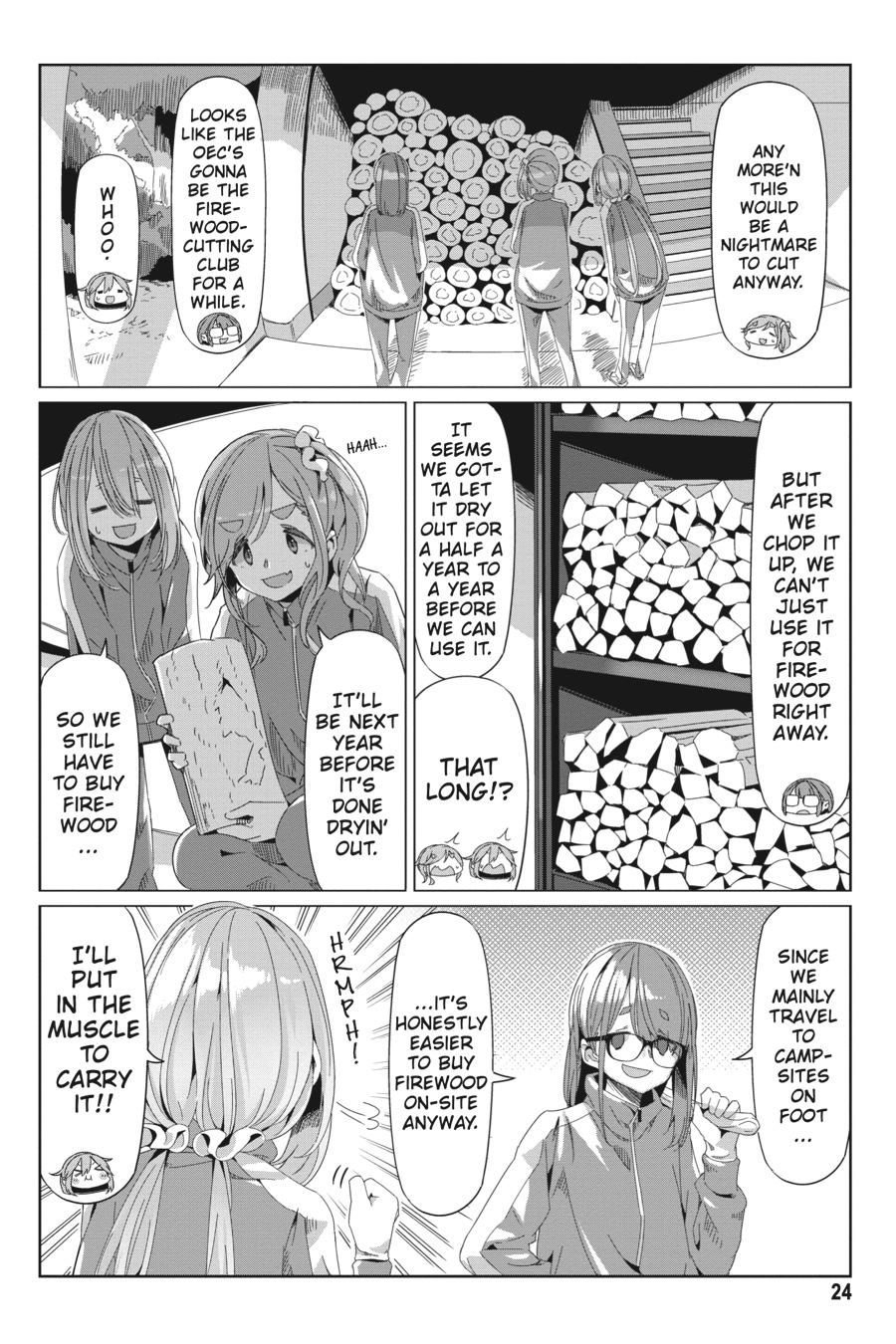 Yurucamp Chapter 64 page 25 - Chapter 64