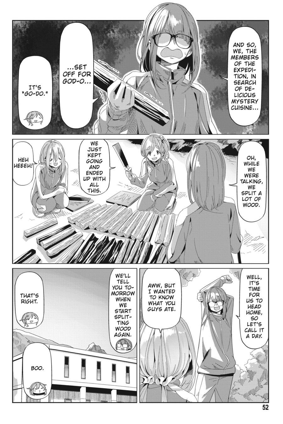 Yurucamp Chapter 65 page 24 - Chapter 65