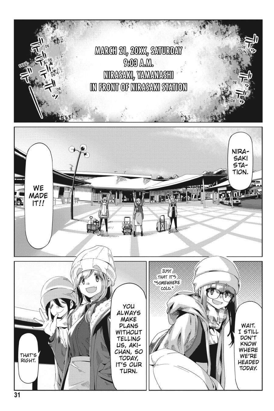 Yurucamp Chapter 65 page 3 - Chapter 65