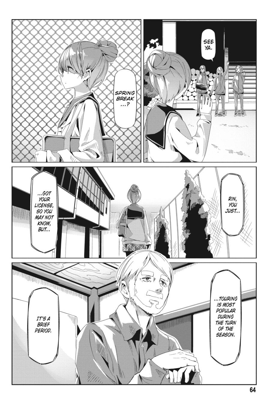 Yurucamp Chapter 66 page 10 - Chapter 66