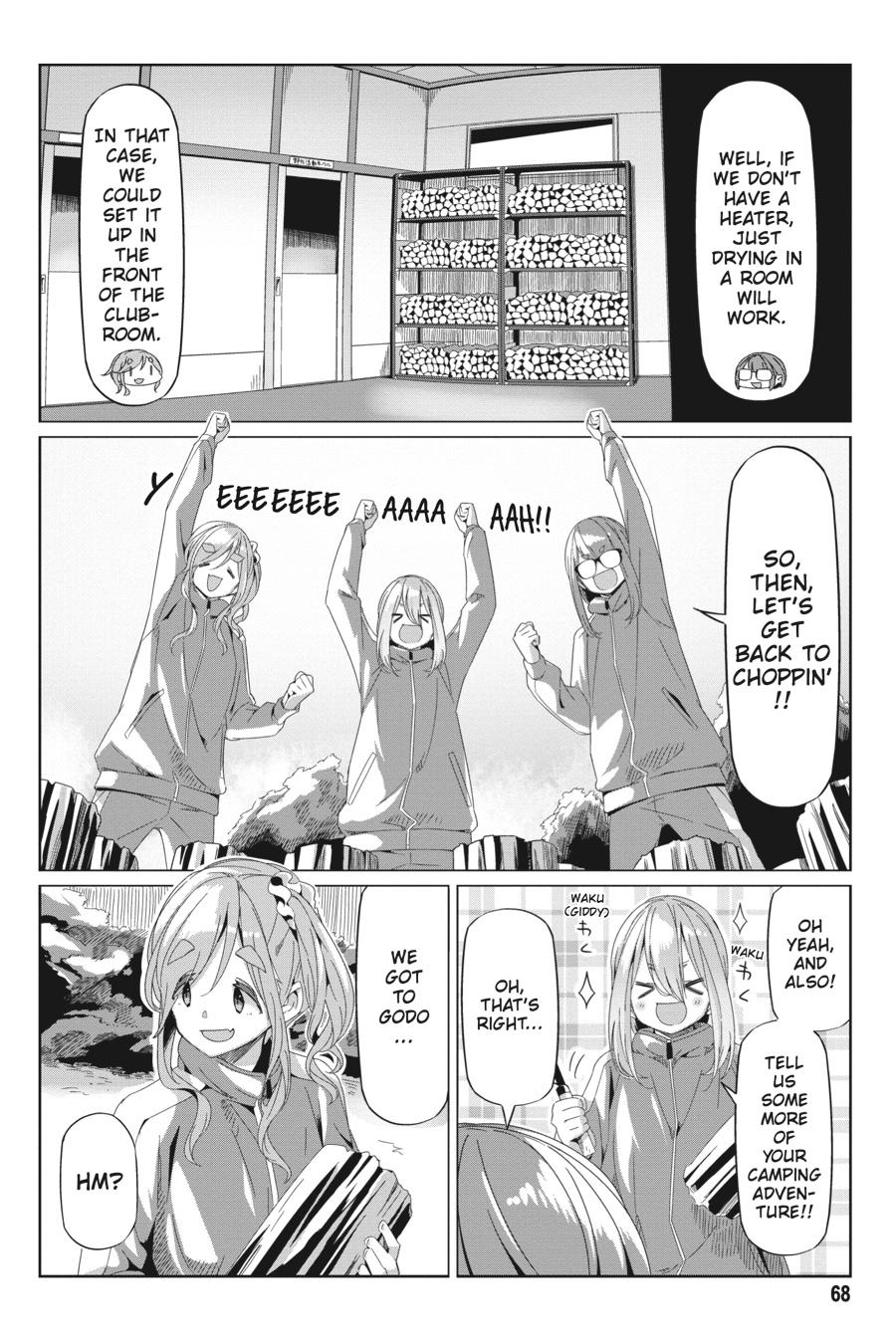 Yurucamp Chapter 66 page 14 - Chapter 66