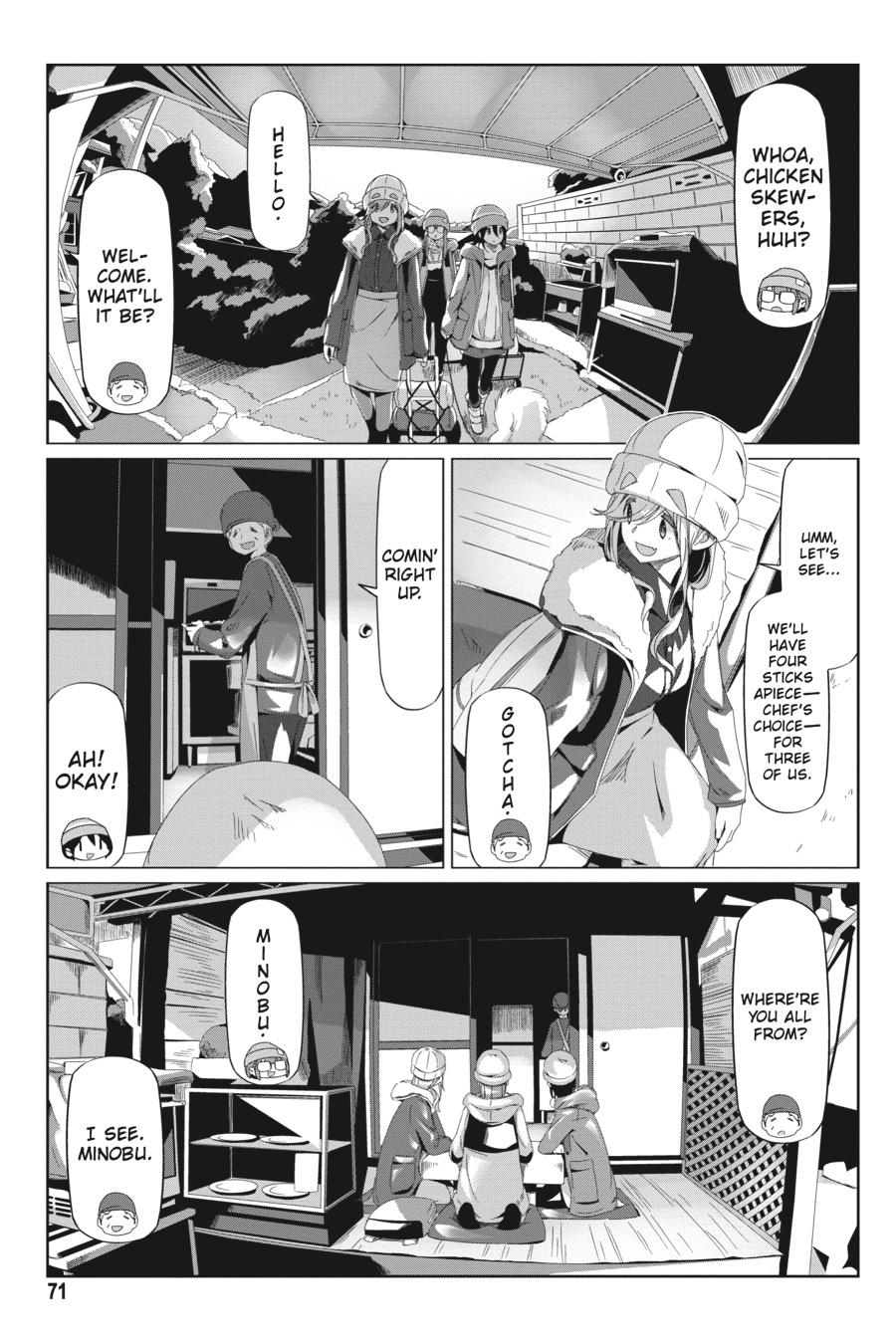 Yurucamp Chapter 66 page 17 - Chapter 66