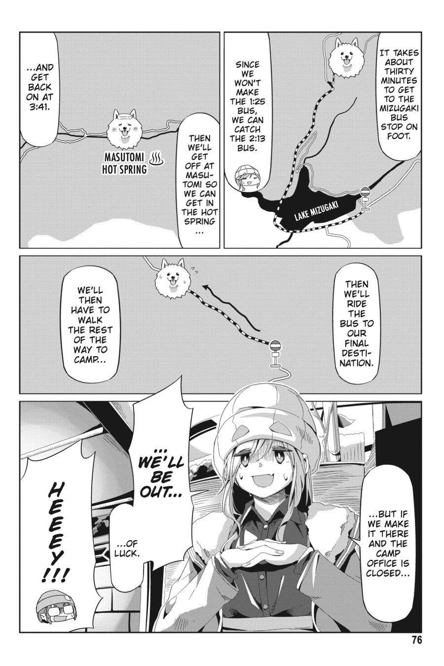 Yurucamp Chapter 66 page 22 - Chapter 66