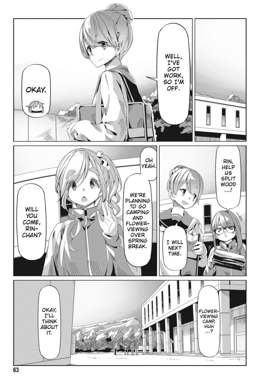 Yurucamp Chapter 66 page 9 - Chapter 66