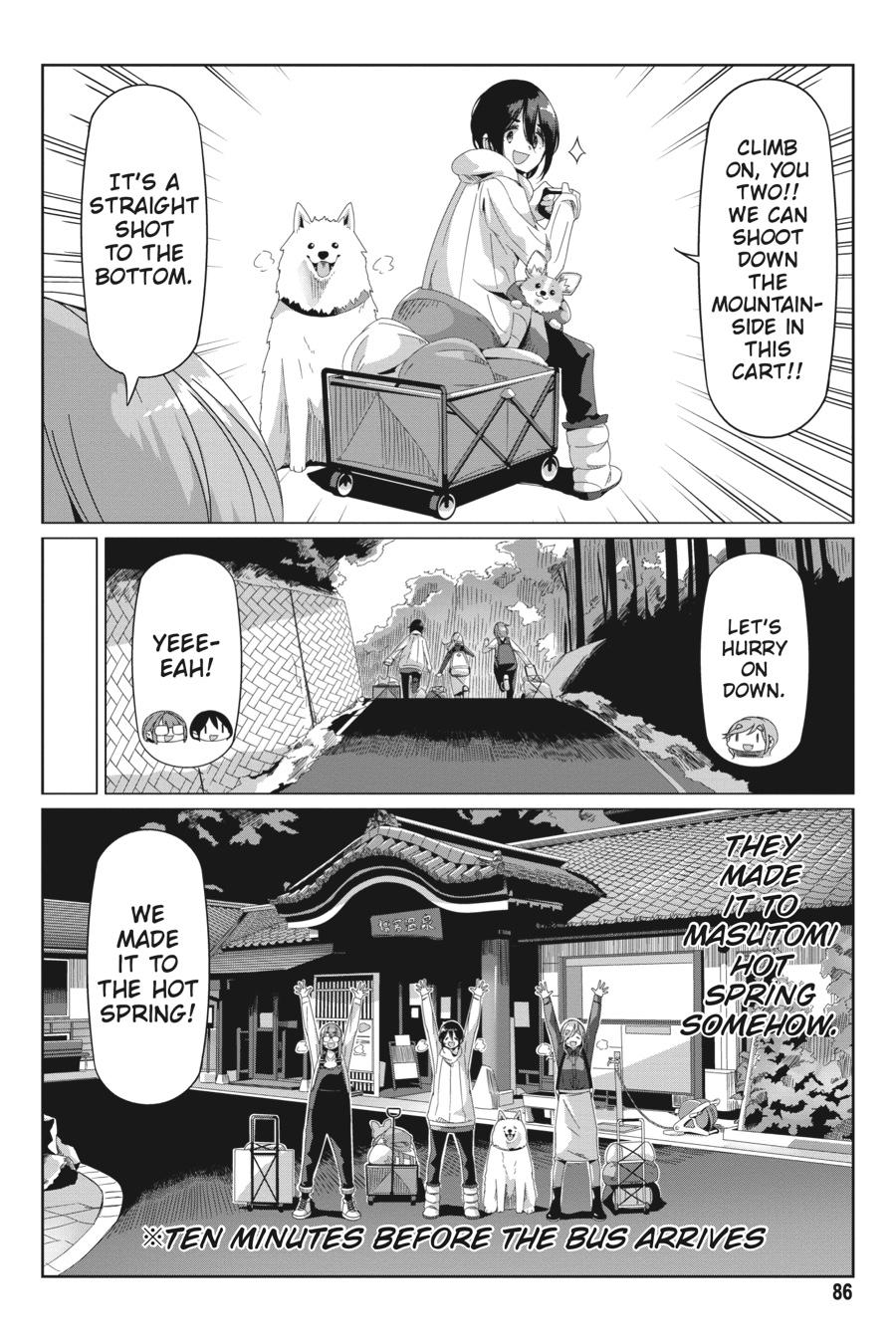 Yurucamp Chapter 67 page 6 - Chapter 67