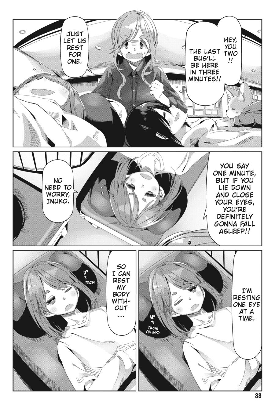 Yurucamp Chapter 67 page 8 - Chapter 67