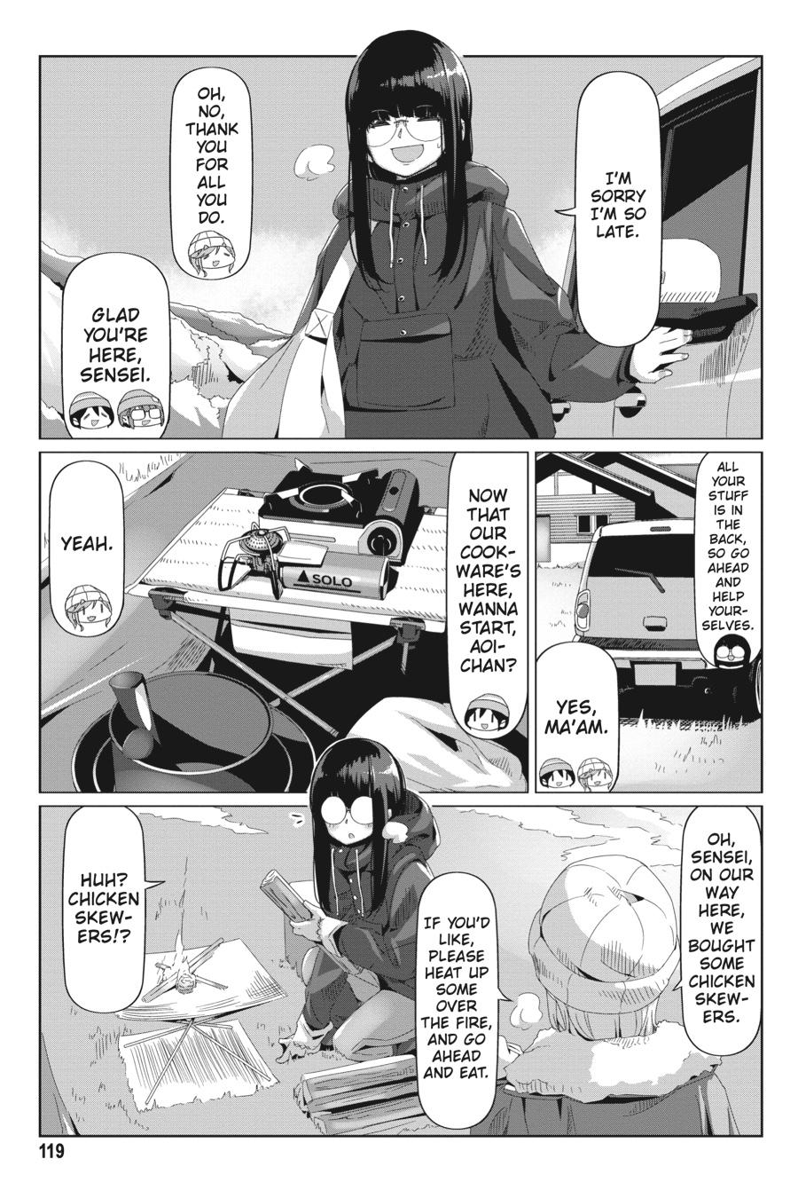 Yurucamp Chapter 68 page 13 - Chapter 68