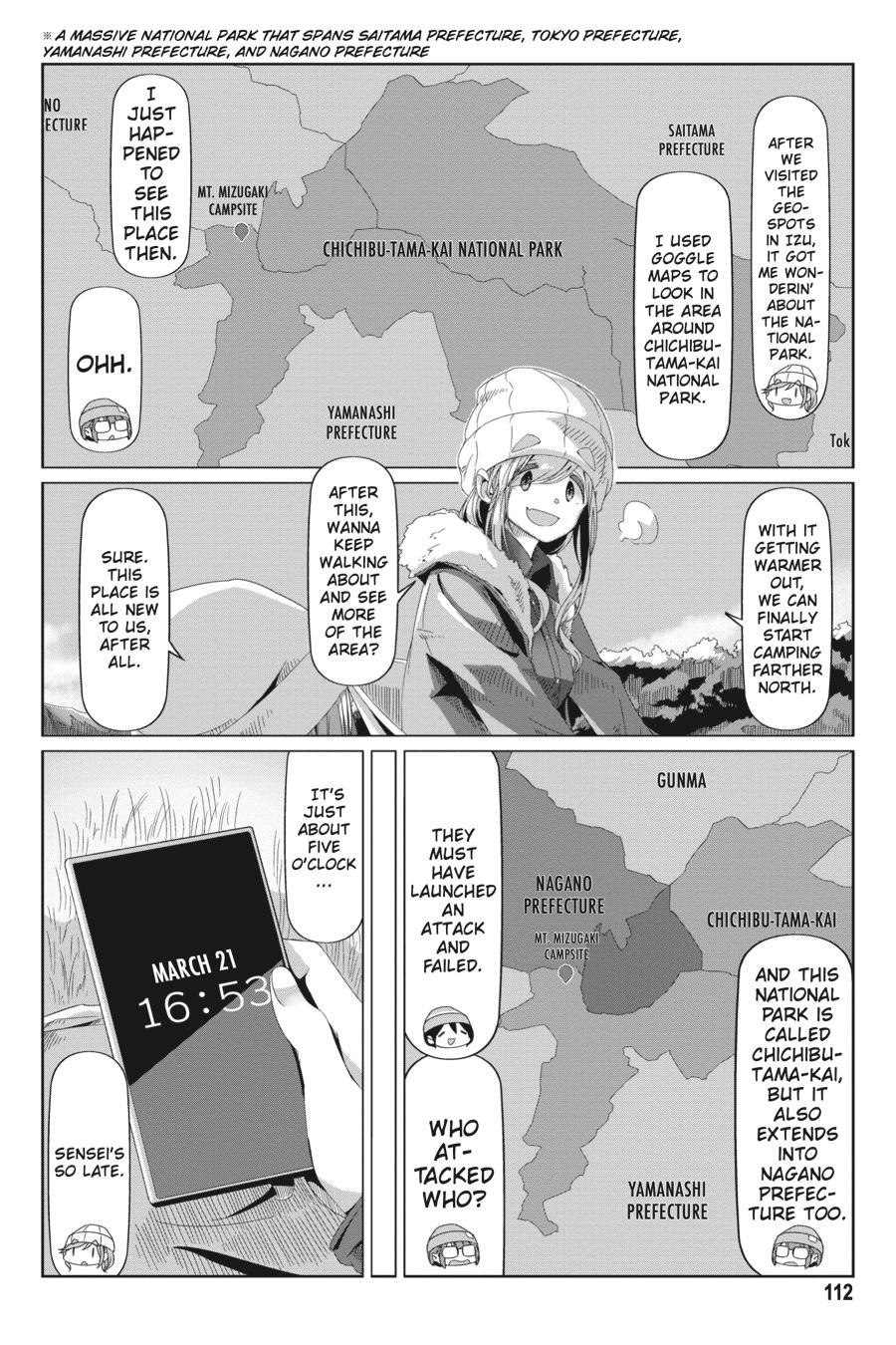 Yurucamp Chapter 68 page 6 - Chapter 68
