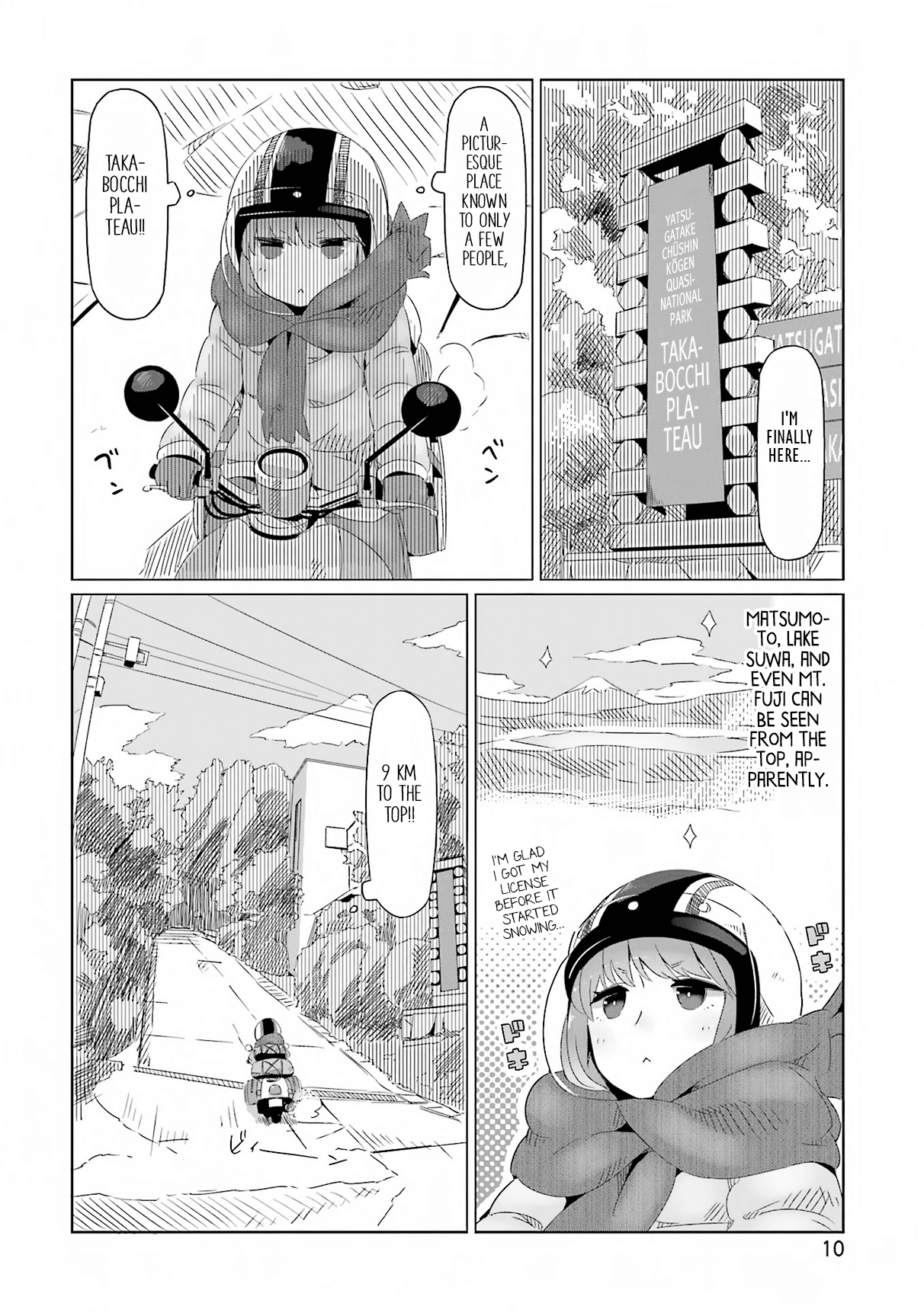 Yurucamp Chapter 7 page 11 - Chapter 7 : Onsen, Bocchi, and a Mountain Meal