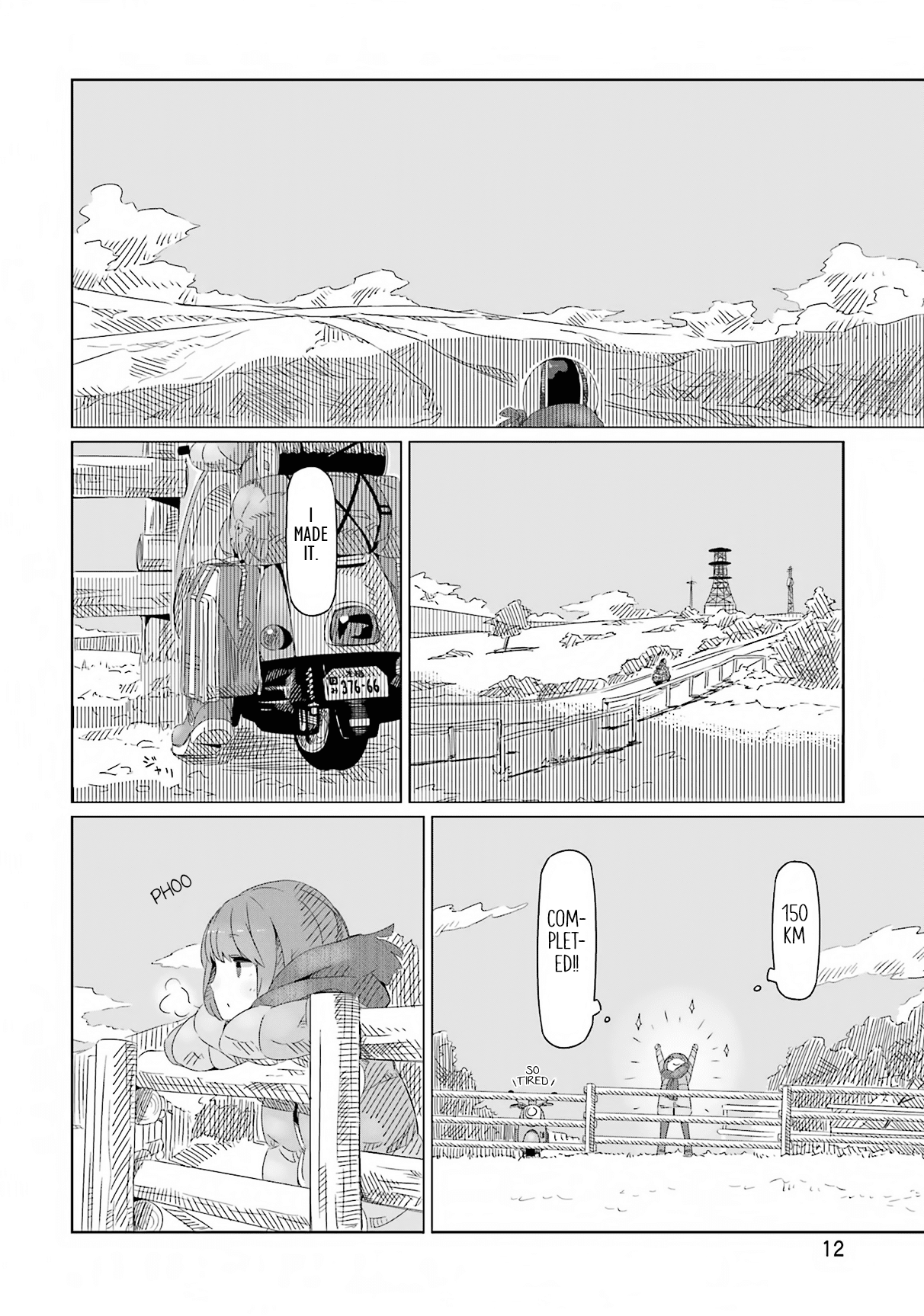 Yurucamp Chapter 7 page 13 - Chapter 7 : Onsen, Bocchi, and a Mountain Meal
