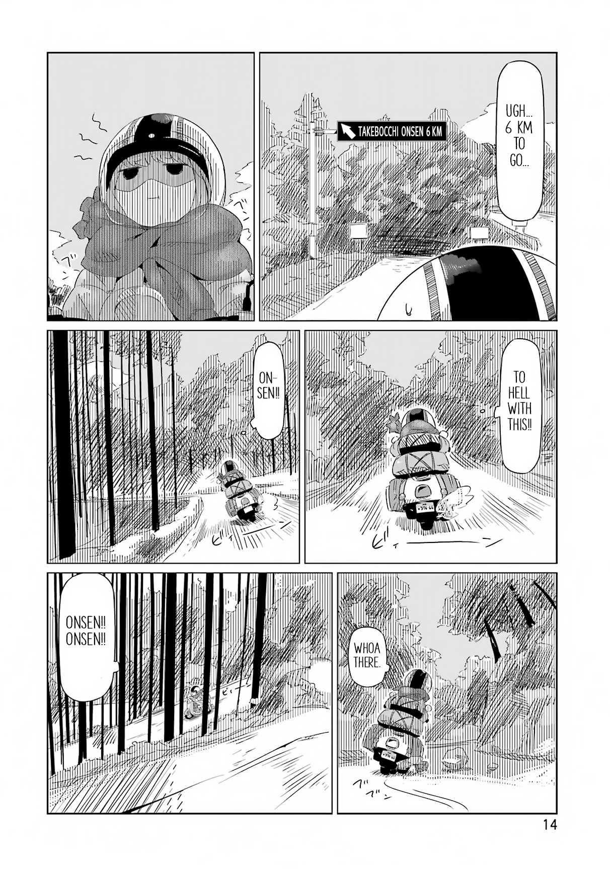 Yurucamp Chapter 7 page 15 - Chapter 7 : Onsen, Bocchi, and a Mountain Meal
