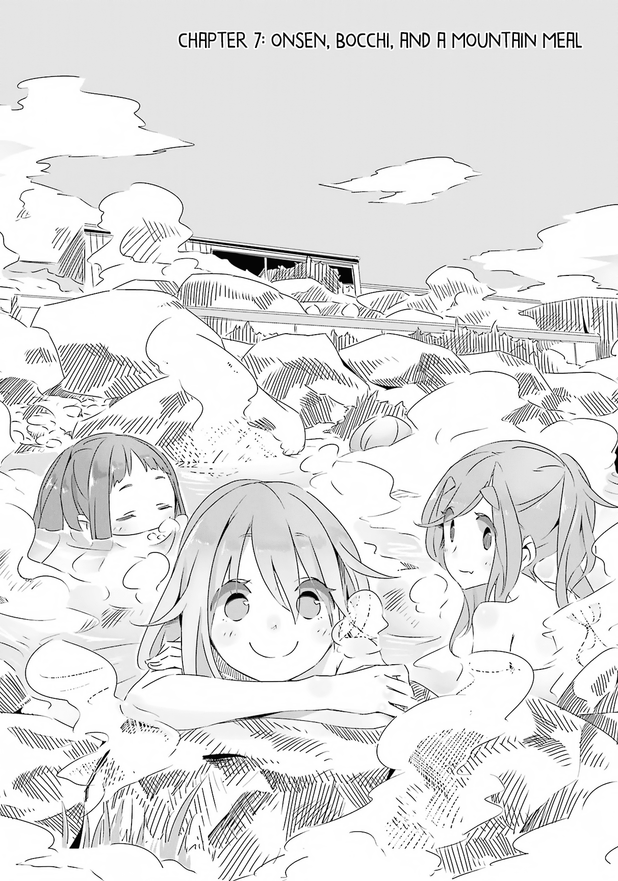 Yurucamp Chapter 7 page 5 - Chapter 7 : Onsen, Bocchi, and a Mountain Meal