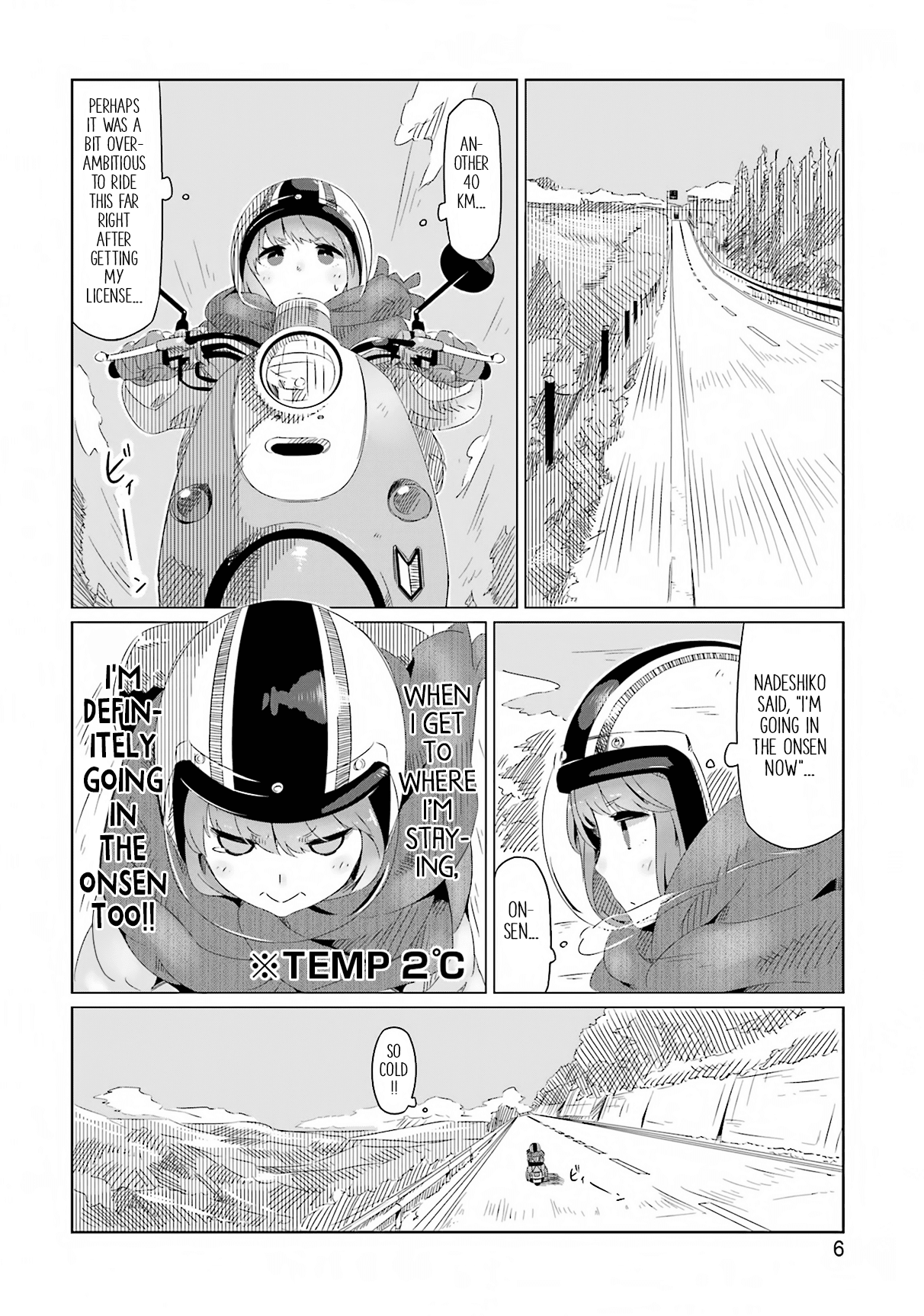 Yurucamp Chapter 7 page 7 - Chapter 7 : Onsen, Bocchi, and a Mountain Meal